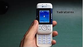 Nokia 5200 retro review (ringtones, themes & games). Old phone