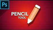 ✔ Pencil Tool | Photoshop Tutorial | Artose