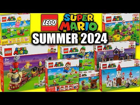 LEGO Super Mario Summer 2024 Sets REVEALED!