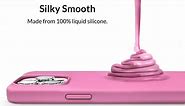 Silicone Hot Pink iPhone Case