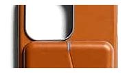 Bellroy Mod Case + Wallet for iPhone 13 Pro – (Leather Phone Case, Slim Card Holder) - Terracotta