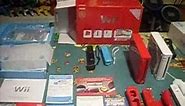 Red Nintendo Wii for Mario's 25th Anniversary