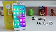 Samsung Galaxy E5 Unboxing & Quick Review
