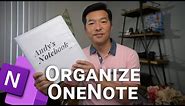 How to organize your notes in OneNote for Windows 10