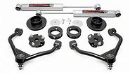 Rough Country RAM 3 in. Bolt-On Suspension Lift Kit w/ Upper Control Arms 31230 (12-18 4WD RAM 1500 w/o Air Ride)