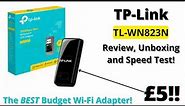 TP-Link TL-WN823N | Review, Unboxing and Speed Test!