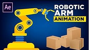 Robotic Arm Animation in After Effects Tutorial