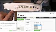 Belkin RT3200 web admin Interface and more