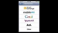 iPhone: How to Setup a Yahoo! Email Account