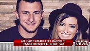 Johnny Manziel`s Ex-Girlfriend Says Attack Left Her Deaf in One Ear