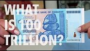 Zimbabwe Currency - 100 Trillion Dollars