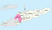 MAPA TIMOR LESTE