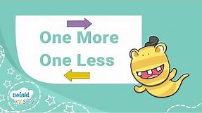 One More One Less 1 - 100 - Counting Maths Game for Kids | Twinkl kids tv