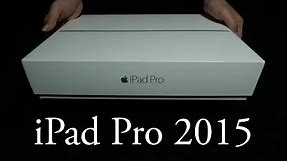 BIGGEST iPAD EVER! Apple iPad Pro 2015: Unboxing