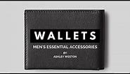 Men's Wallets - Bi-Fold, Card Case, Phone - Men's Essential Accessories - Slim, Leather, Best