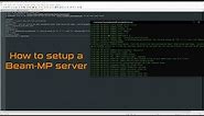 How to setup a Beam-MP server - tutorial (Windows)