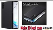 Nillkin Frosted Shield Ultra Thin Hard Plastic Back Cover Case for Samsung Galaxy Note 10 (Black)