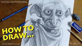 How To Draw Dobby the House Elf from Harry Potter