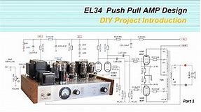 EL34 Push Pull Amplifier; DIY Project Introduction