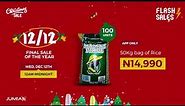 Jumia 12/12 - Final sale of the year 2018