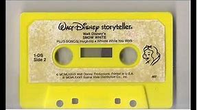Walt Disney Storyteller Snow White Cassette