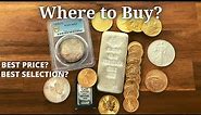 Where to Buy Gold; Online Dealers Ranked