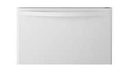 Whirlpool 30" White Bottom Freezer Refrigerator With SpillGuard Glass Shelves - WRB329DMBW