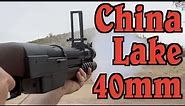 China Lake 40mm Grenade Launcher at the Range