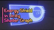 Energy Shield Hologram in Unity Shader Graph