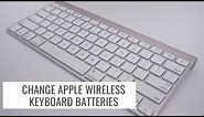 How to Replace Apple Wireless Keyboard Batteries - Apple Tutorials - Step by Step Guide