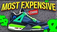 10 Most EXPENSIVE Air Jordan 4 Out Right Now