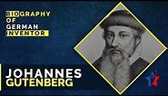 Johannes Gutenberg Short Biography - German Printing Press Inventor