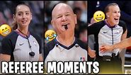 The Funniest Referee Moments in the NBA!