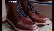 G.H. BASS MONOGRAM APRON PULL UP BOOTS - FRESH OUT OF THE BOX