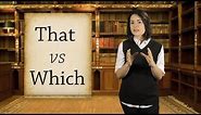 English Grammar Basics: That vs Which