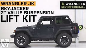 Jeep Wrangler JK SkyJacker 2 in. Value Suspension Lift Kit w/ Shocks Review & Install
