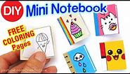How to Make a Mini Notebook Easy - Cute DIY Craft