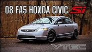 2008 Honda Civic Si K20 POV Drive and Review | VTEC!