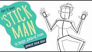 How to draw a stickman (that will help you draw better people)