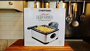 Big Chefman Deep Fryer Review with Wings, Fries, Poppers, Chicken, and More