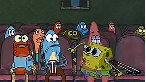 Spongebob Squarepants - Bad breath in the movie theater - Not at all boy - (Funny Scene)