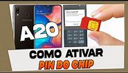 Como Ativar o Codigo Pin do Chip no Samsung Galaxy A20
