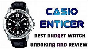 CASIO ENTICER MTP-VD01L-1EVUDF (A1371) WATCH - UNBOXING AND REVIEW