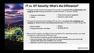 IT vs. OT Security: What’s the Difference?