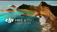 DJI Mini 4 Pro // Cinematic Lut Pack ( for D-LOG M 4K footage )