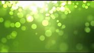 Green Particles Background Loop - Motion Graphics, Animated Background, Copyright Free