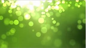 Green Particles Background Loop - Motion Graphics, Animated Background, Copyright Free
