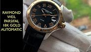 Raymond Weil Parsifal 18k Gold Bezel Automatic 2970-SC5-00208 Watch | Review Valjoux Relogios