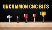 Uncommon CNC Bits you Should Have! - Round Over Bits, Dish Carving Bits, Mortising Bits
