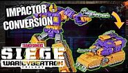 How to Convert Impactor | Transformers War for Cybertron: Siege | Transformers Official